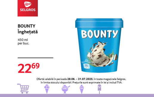Înghețată Bounty