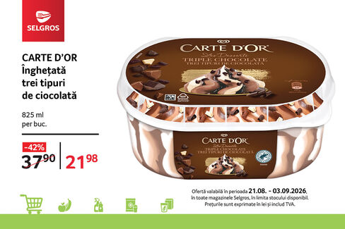 Înghețată Carte d’Or