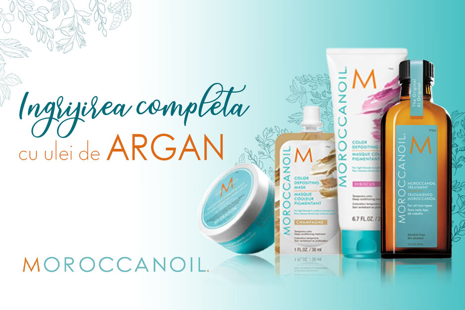 Îngrijire completă cu Moroccanoil