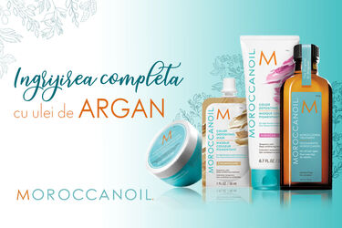 Îngrijire completă cu Moroccanoil