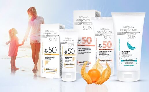 -25% la gama Gerovital H3 Derma+ Sun