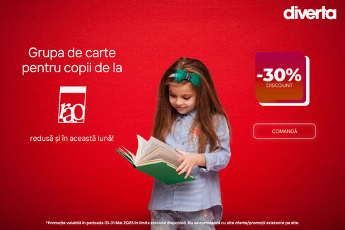 -30% pentru titlurile pentru copii de la editura Rao