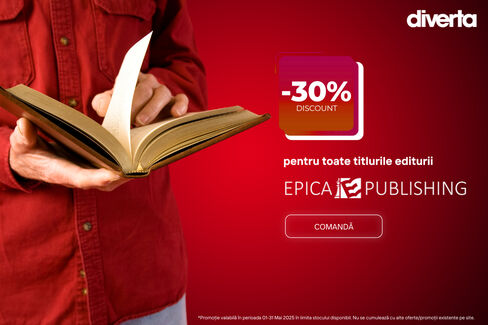 -30% pentru toate titlurile editurii Epica