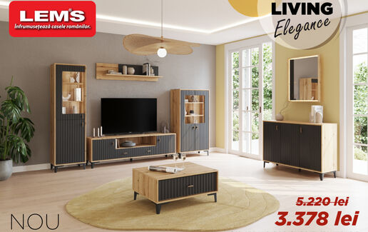 -35% la noul living ELEGANCE