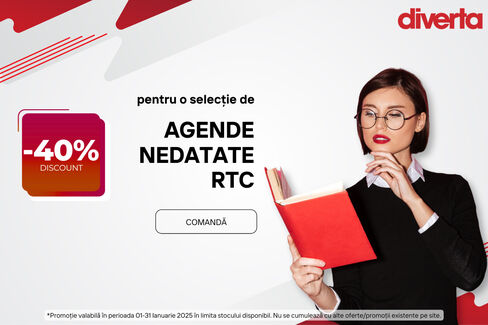 -40% pentru o selecție de agende nedatate RTC