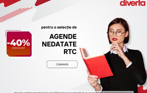 -40% pentru o selecție de agende nedatate RTC