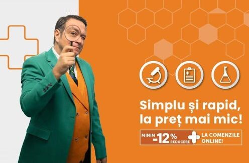 12% reducere la analizele online