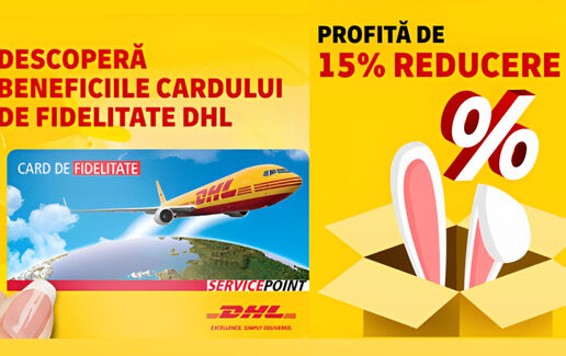15% la toate serviciile DHL Express Easy