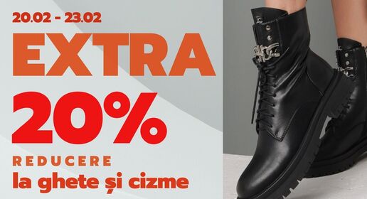 20% extra reducere la Benvenuti