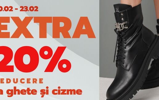 20% extra reducere la Benvenuti