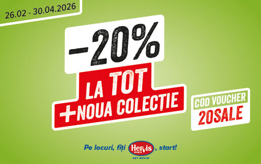 20% reducere la tot