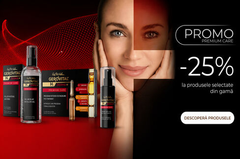 25% reducere la Gerovital H3 Premium Care