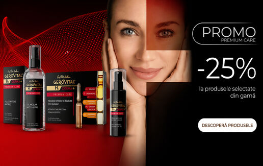 25% reducere la Gerovital H3 Premium Care