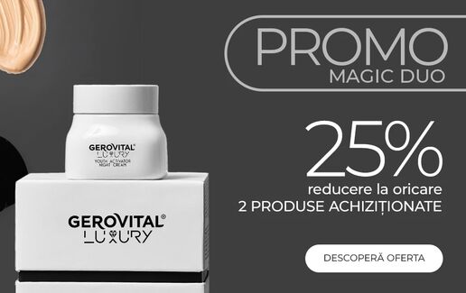 25% reducere la Gerovital Luxury