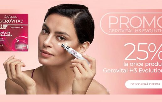 25% reducere la Gerovital