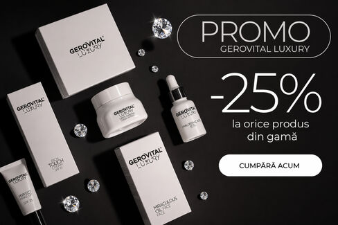 25% reducere la gama Gerovital Luxury