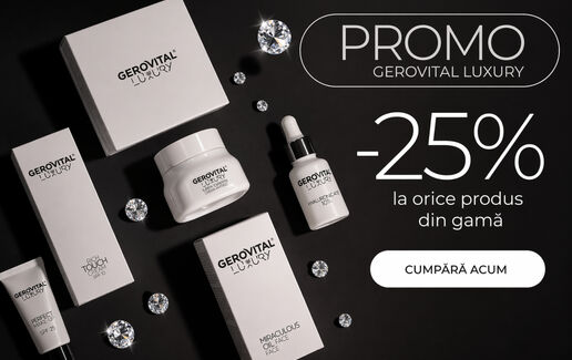 25% reducere la gama Gerovital Luxury