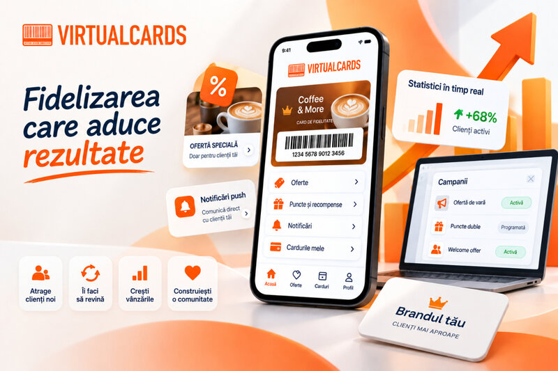 Ofertă 30% OFF LOYALTY BASIC - VirtualCards Business