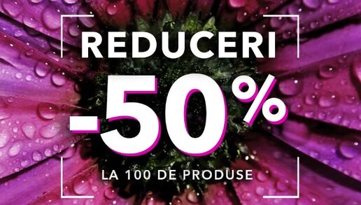 50% reducere la 100 de produse Yves Rocher