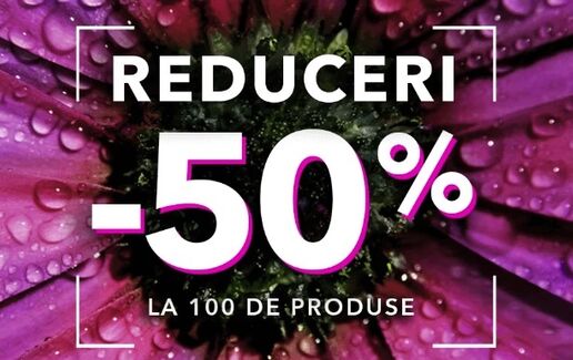 50% reducere la 100 de produse Yves Rocher