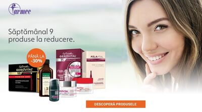 9 produse la reducere la Farmec
