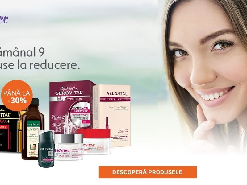 Ofertă 9 produse la reducere săptămânal - Farmec