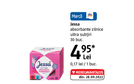 Absorbante zilnice Jessa