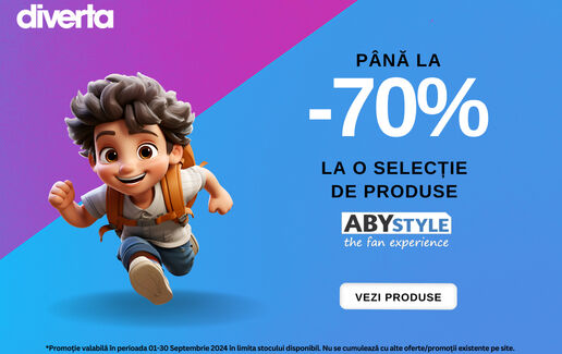 Abystyle – până la 70% reducere