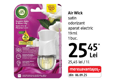 Air Wick satin odorizant