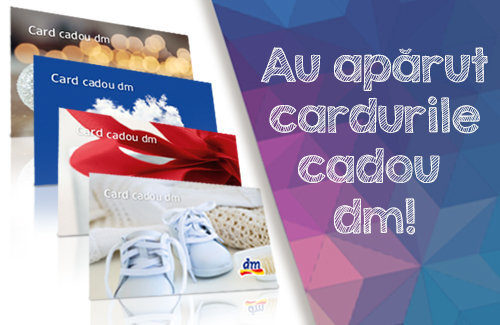 Ofertă Alege cardul cadou dm! - dm