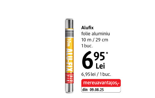 Alufix folie aluminiu