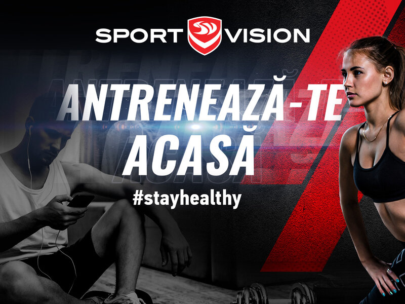 Ofertă Antrenează-te acasă! - Sport Vision