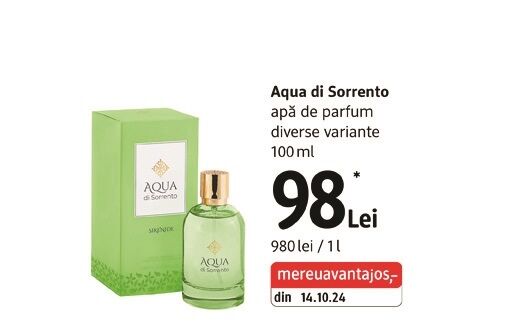 Aqua di Sorrento apă de parfum