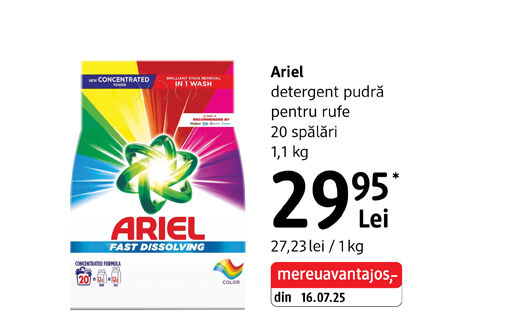Ariel detergent pudră