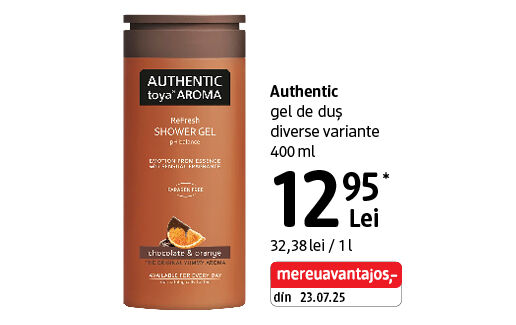 Authentic gel de duș