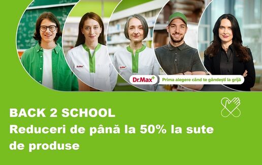 BACK 2 SCHOOL la Dr.Max