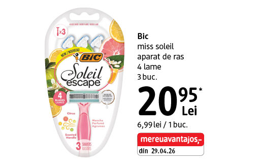 BIC Miss Soleil aparat de ras