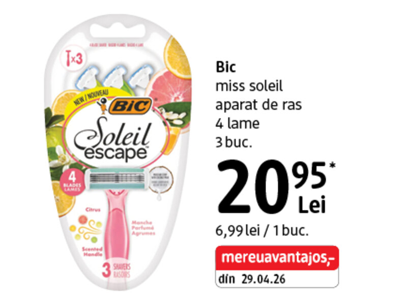 Ofertă BIC Miss Soleil aparat de ras - dm