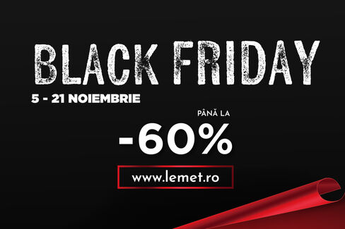 BLACK FRIDAY la LEMS cu până la -60%