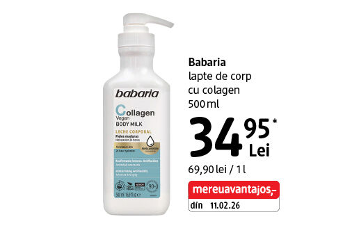 Babaria lapte de corp