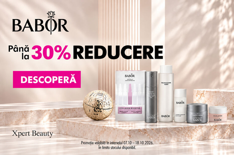 Babor: până la 30% reducere