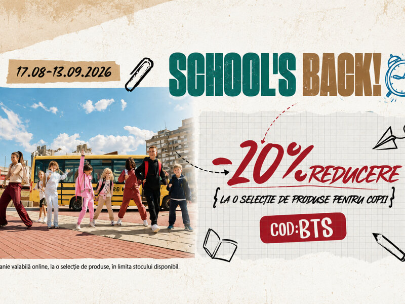 Ofertă Back to School - BUZZ