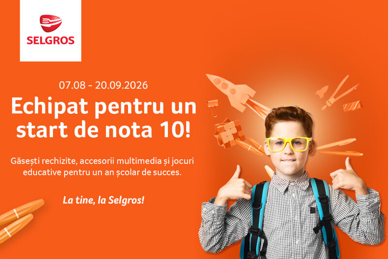 Ofertă Back to School - Selgros