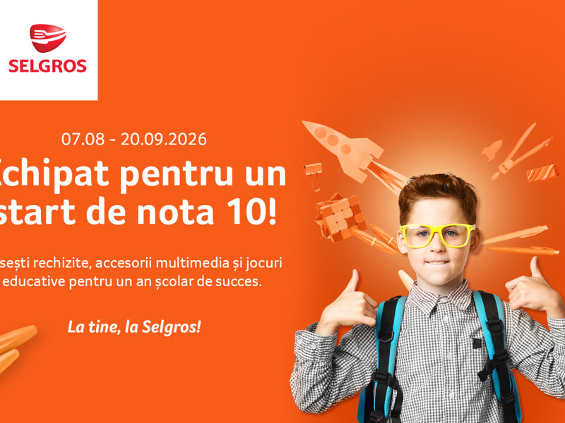Ofertă Back to School - Selgros