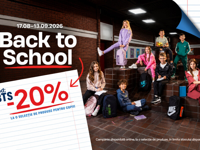Ofertă Back to School - Sport Vision