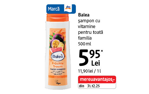 Balea șampon cu vitamine