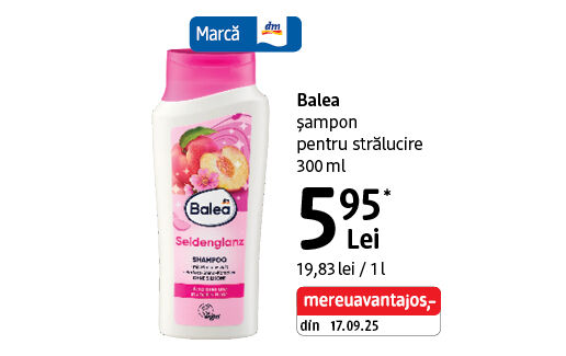 Balea șampon pentru strălucire