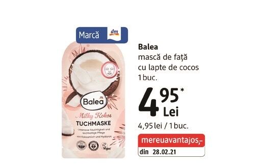 Balea  mască de față