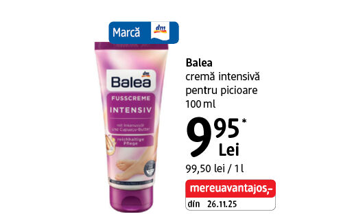 Balea cremă de picioare