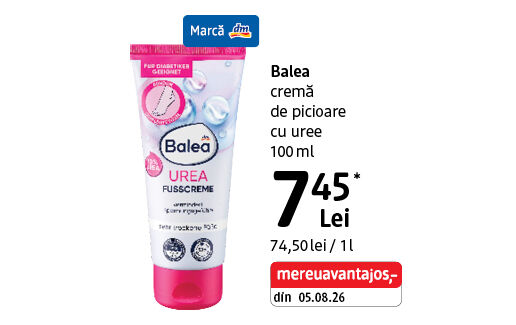 Balea cremă de picioare